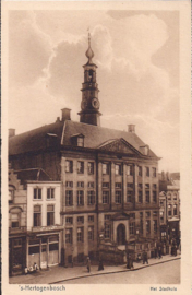Het Stadhuis - 's Hertogenbosch - oude kaart [14985]