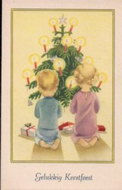 Gelukkig Kerstfeest -Cadeautjes onder de kerstboom [14263]
