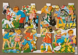 Buiten spelen met de dieren poezieplaatjes MLP 1463