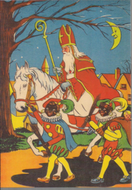 Zie de maan schijnt door de bomen prentbriefkaart [A81669]