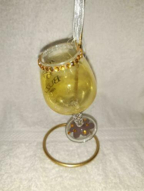 Bees bijen glas Buzz goud kerstornament Kurt S. Adler