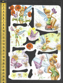 Tinkerbell poezieplaatjes met glitter MLP 2066
