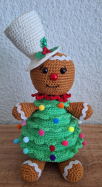 Crochet Pattern PDF Gingerbread Christmas Tree