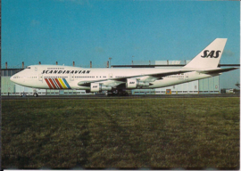 Boeing 747-238B - Scandinavian - fotokaart - V017