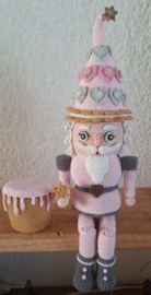 Haakpatroon PDF Roze hartjes Nutcracker