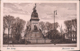 Monument 1813 - Den Haag - oude kaart [14999]