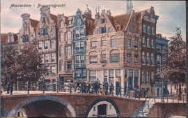 Brouwersgracht - Amsterdam - oude kaart [15032]