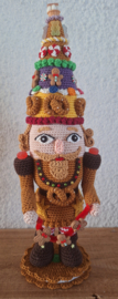 Haakpatroon PDF Nutcracker Gingerbread Kerstboom