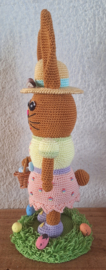 Haakpatroon PDF Gingerbread Paashaas Nutcracker