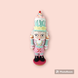 Haakpatroon PDF Pastel Taart Nutcracker