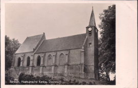 Renkum, Heelsumsche Kerkje, Doorwerth - oude kaart [15522]