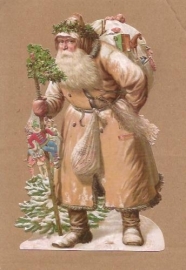 Oude witte kerstman poezieplaatjes 5164