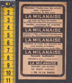 Exigez La Milanaise 12 reclame Litho (495)