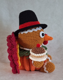 Haakpatroon PDF Gingerbread Kalkoen