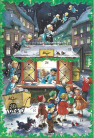 Adventskalender Kaart: Engeltjes Postkantoor - 12532