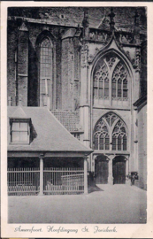 Hoofdingang St. Joriskerk - Amersfoort - oude kaart [15220]