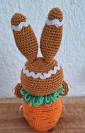 Haakpatroon PDF Gingerbread Paashaas Caramella