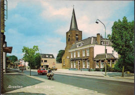 Oude Herv. Kerk Dorpsstraat - Bennekom - oude kaart [15581]