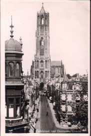 Zadelstraat met Domtoren - Utrecht - oude kaart [15200]
