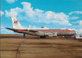 Boeing 720-047B - Kenya Airways - fotokaart - V010