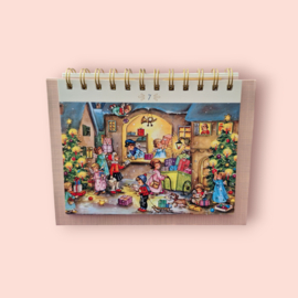 15573 Adventskalender met 24 ansichtkaarten