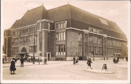 Post en Telegraafkantoor - Utrecht - oude kaart [15417]