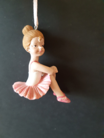 Kleine ballerina felle tutu Kerstornament Kurt S. Adler