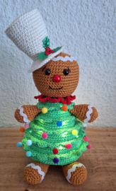 Crochet Pattern PDF Gingerbread Christmas Tree