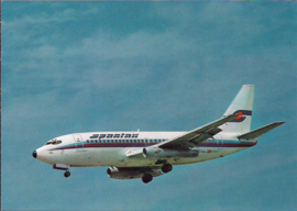 Boeing 737-2T4 - Spantax - fotokaart - V011