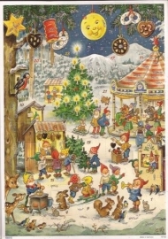 10100 Kabouter Kerstmarkt Adventskalender
