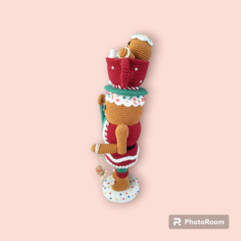 Haakpatroon PDF Gingerbread Nutcracker Warme Chocolademelk