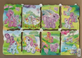My Little Pony Hasbro poezieplaatjes met glitter MLP 2038