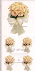 Bruidboeket trouwerij stickers