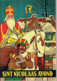 Sint Nicolaas avond prentbriefkaart [C9609]