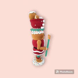 Haakpatroon PDF Gingerbread Nutcracker Warme Chocolademelk