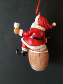 Wijn Kerstman I Believe in Wine kerstornament Kurt S. Adler