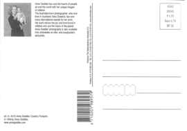 Anne Geddes kaart nr. A015:  Pompoen