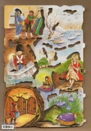 Sprookjes met Doornroosje poezieplaatjes MLP 1855