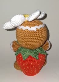 Gehaakte Gingerbread Aardbei