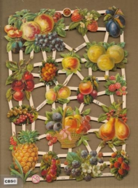 Fruit & fruitmand poezieplaatjes 7274