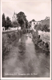 Bruggetje over de Geul - Valkenburg - oude kaart [15152]