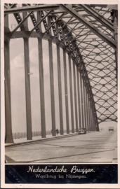 Waalbrug - Nijmegen - oude kaart [15466]