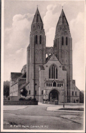 R. Kath. Kerk - Laren - oude kaart [15504]