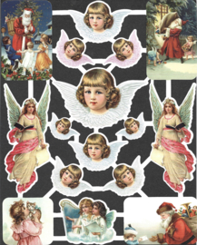 Engeltjes en Kerstfeest poezieplaatjes