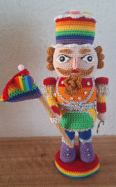 Haakpatroon PDF Regenboog Nutcracker