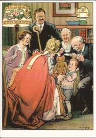 Cadeautjes van Sinterklaas C.Jetses prentbriefkaart [D0915]