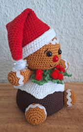 Crochet Pattern PDF Gingerbread Christmas Pudding