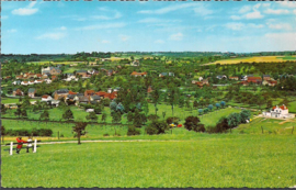 Panorama vanaf de Sousberg - Valkenburg - oude kaart [15554]