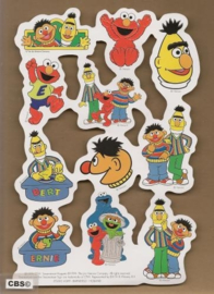 Sesamstraat Bert en Ernie poezieplaatjes