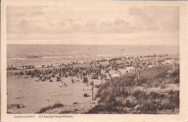 Strandpanaroma - Zandvoort - oude kaart [14895]